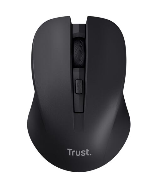 Trust Mydo/Kancelářská/Optická/1 800 DPI/Bezdrátová USB/Černá