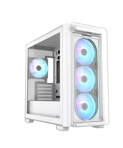 ASUS case A23 PLUS TG ARGB FANS WHT