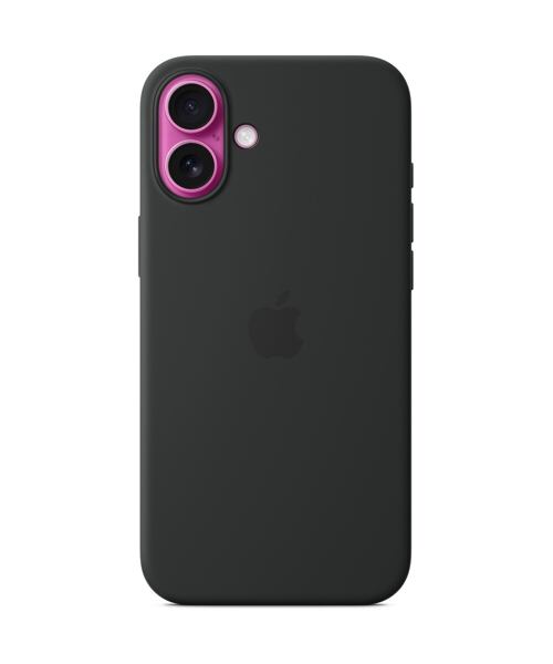 MYY93ZM/A Apple Silikonový Kryt vč. Magsafe pro iPhone 16 Plus Black