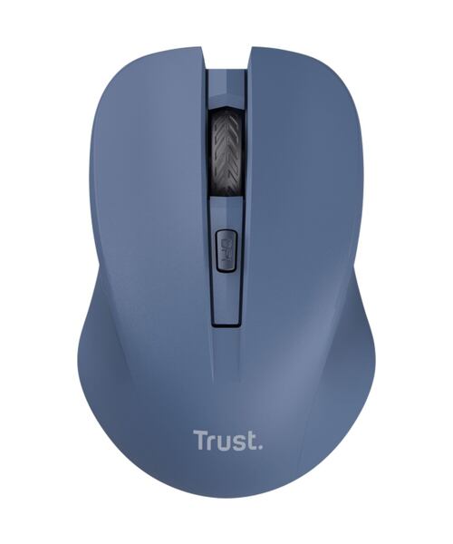 Trust Mydo/Kancelářská/Optická/1 800 DPI/Bezdrátová USB/Modrá