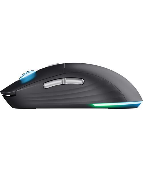 Trust GXT 926 REDEX II/Herní/Laserová/Pro praváky/10 000 DPI/Drátová+bezdrátová/Černá