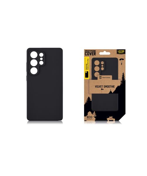 Tactical Velvet Smoothie Kryt pro Samsung Galaxy S25 Ultra Asphalt