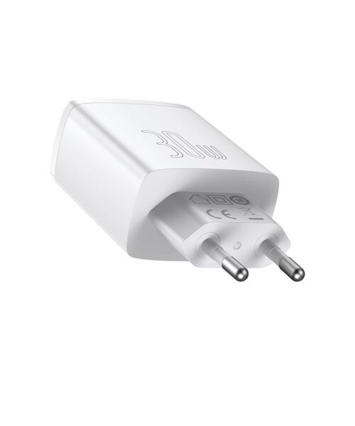 Baseus CCXJ-E02 Compact Quick Nabíječka USB-C 30W White