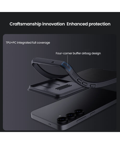 Nillkin CamShield PRO Zadní Kryt pro Samsung Galaxy S25 Black