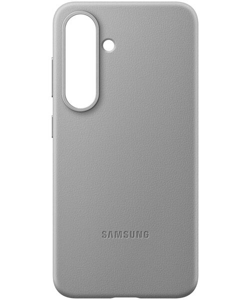 Samsung Ochranný kryt z veganské kůže pro Galaxy S25 Gray