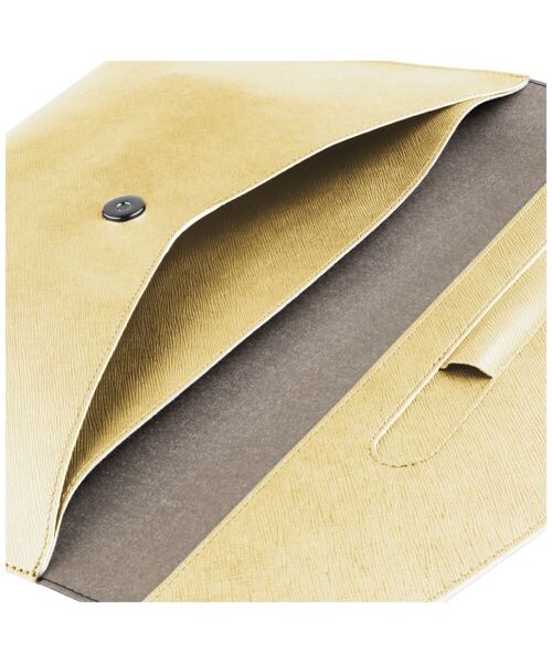 Pouzdro FIXED Siena pro notebooky o úhlopříčce do 15,3", světle žluté