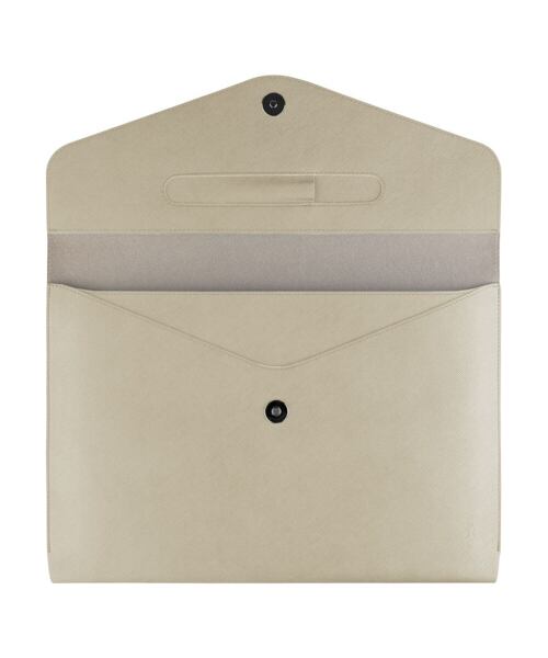 Pouzdro FIXED Siena pro notebooky a tablety o úhlopříčce do 13", krémové