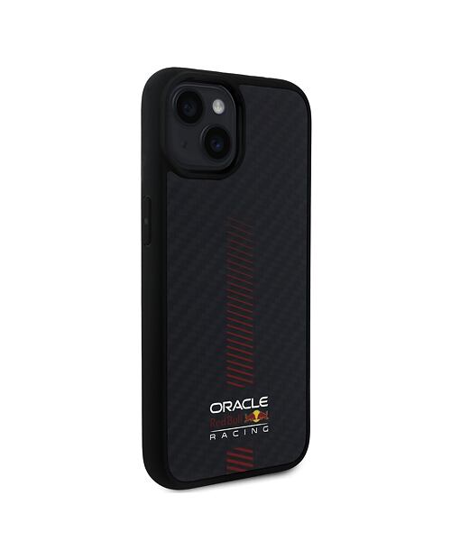 Red Bull Carbon Powerbar MagSafe Zadní Kryt pro iPhone 14 Black