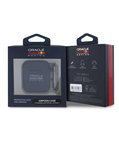 Red Bull Silikonové Pouzdro pro AirPods 1/2 Navy