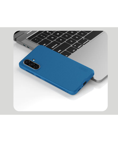 Nillkin Super Frosted PRO Zadní Kryt pro Samsung Galaxy A36 5G Blue