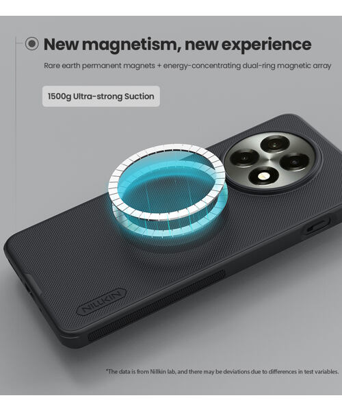 Nillkin Super Frosted PRO Magnetic Zadní Kryt pro OnePlus 13R Black