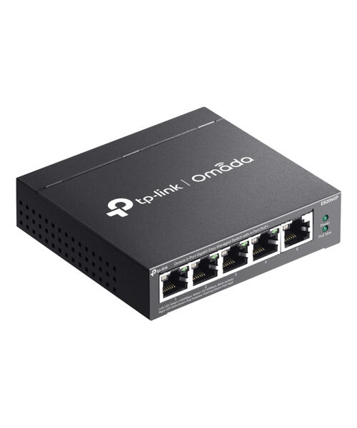 TP-Link ES205GP 5xGb (4POE+) 65W Easy managed Switch