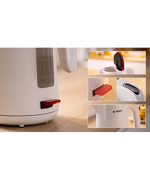 Bosch TWK2M161 elektrická konvice 1,7 l 2400 W Bílá