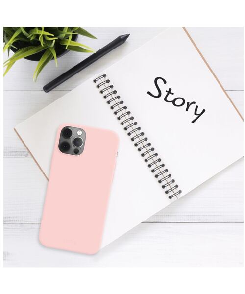 Zadní pogumovaný kryt FIXED Story pro Samsung Galaxy S25 Ultra, růžový