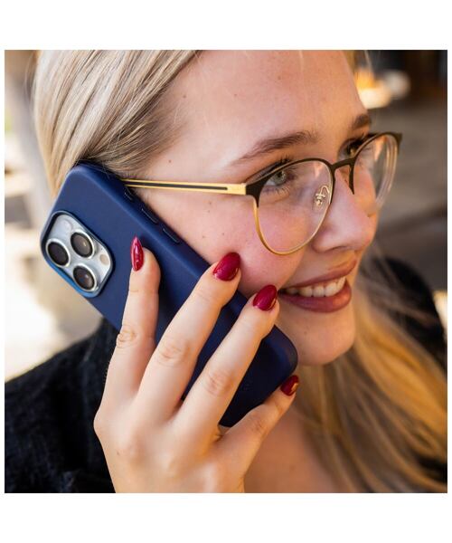 Kožený zadní kryt FIXED MagLeather s podporou MagSafe pro Samsung Galaxy S25 Ultra, modrý