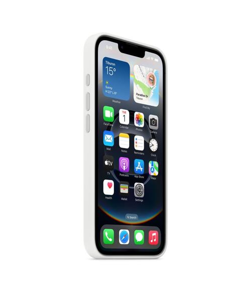 Apple iPhone 16e Silicone Case White