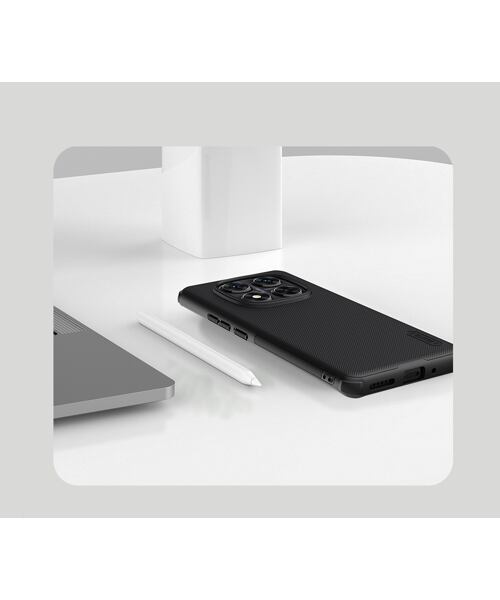 Nillkin Super Frosted PRO Zadní Kryt pro Xiaomi Redmi Note 14 Pro 5G/Poco X7 5G Black