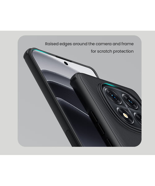 Nillkin Super Frosted PRO Zadní Kryt pro Xiaomi Redmi Note 14 Pro+ 5G Black