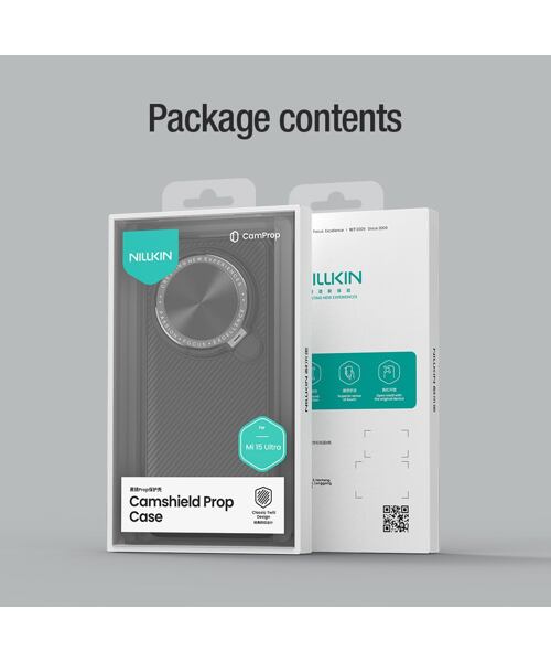 Nillkin CamShield Prop Zadní Kryt pro Xiaomi 15 Ultra Black