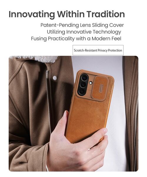 Nillkin Qin Book PRO Pouzdro pro Samsung Galaxy A56 5G Black