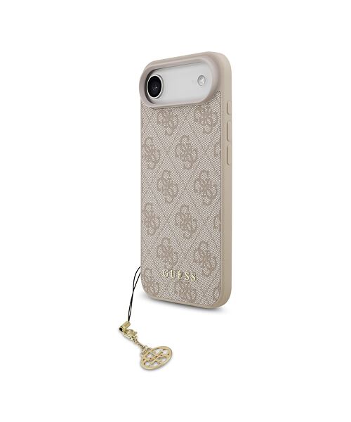 Guess 4G Charm MagSafe Zadní Kryt pro iPhone Air Tone on Tone Pink