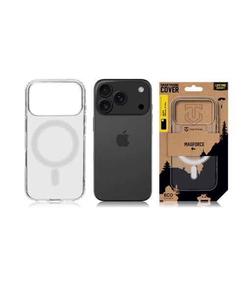 Tactical MagForce Kryt pro Apple iPhone 17 Pro Transparent