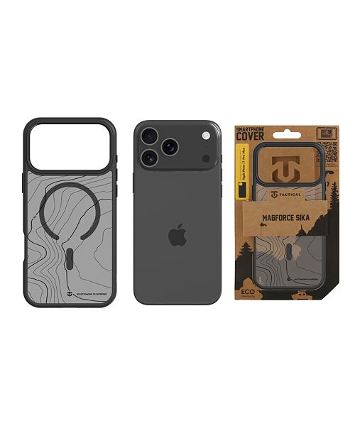 Tactical MagForce Hyperstealth Sika Kryt pro Apple iPhone 17 Pro Max Asphalt