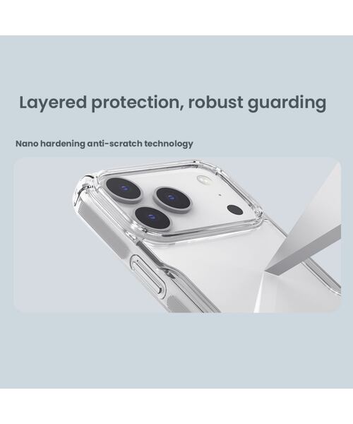 Nillkin Nature TPU PRO Kryt pro Apple iPhone 17 Pro Transparent