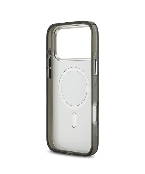 Karl Lagerfeld IML Aquarelle Karl and Choupette Zadní Kryt pro iPhone 17 Pro Max Black