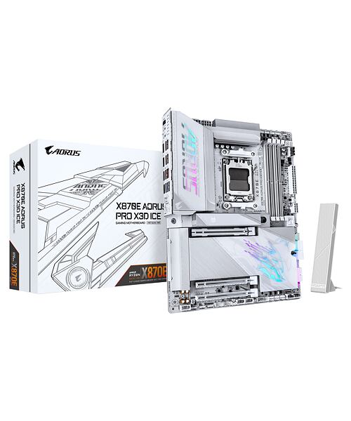 GIGABYTE X870E AORUS PRO X3D ICE/AM5/ATX