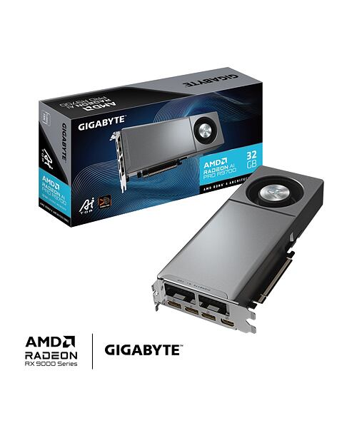 GIGABYTE Radeon™ AI PRO R9700 AI TOP 32G