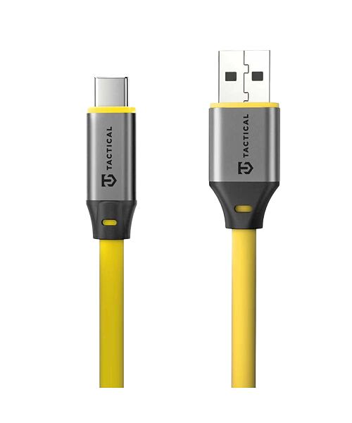 Tactical Fat Man 2.0 Cable USB-A/USB-C 1m Yellow