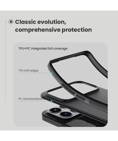 Nillkin Super Frosted PRO Zadní Kryt pro Poco F8 Ultra Black