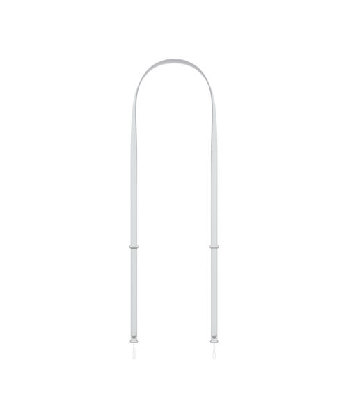 APPLE Crossbody Strap - Light Gray