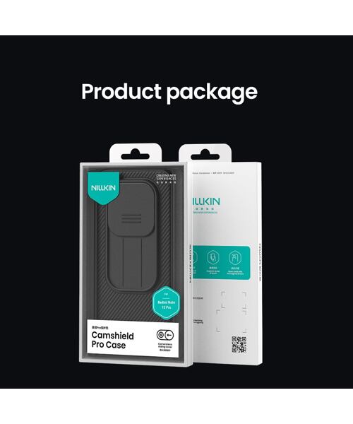 Nillkin CamShield PRO Zadní Kryt pro Xiaomi Redmi Note 15 Pro 5G Black