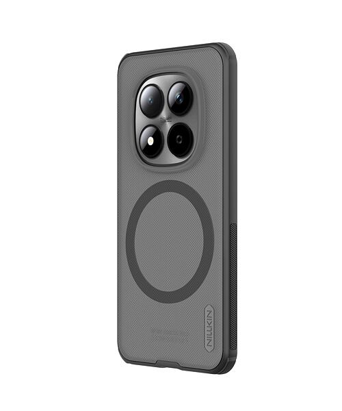 Nillkin Super Frosted PRO Magnetic Zadní Kryt pro Xiaomi Redmi Note 15 Pro+ 5G Transparent Black