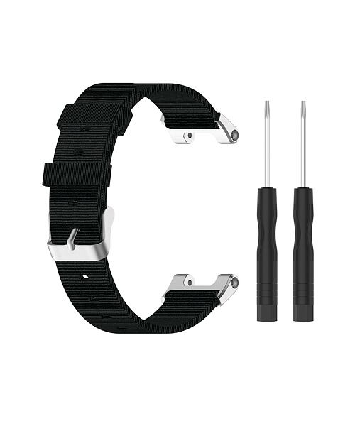 Nylonový plátěný náramek pro Amazfit T-Rex / T-Rex Pro - Black