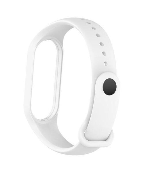 Silikonový náramek pro Xiaomi Mi Band 7 Bílá