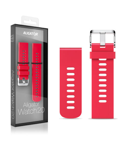 Aligator Řemínek silikonový 20mm