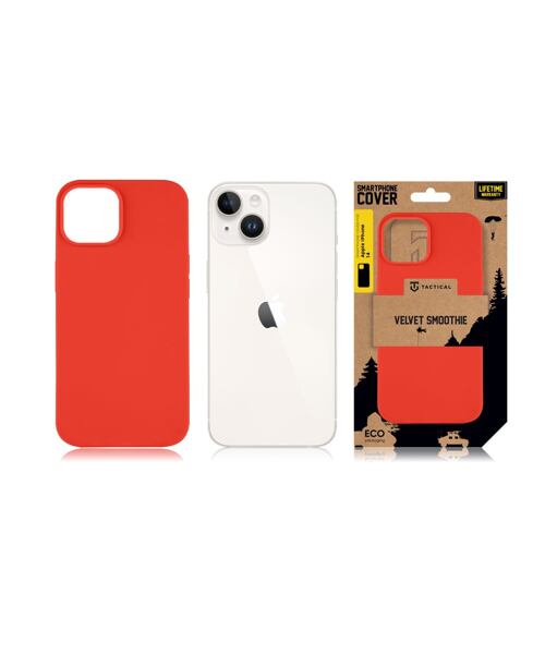 Tactical Velvet Smoothie Kryt pro Apple iPhone 14 Chilli