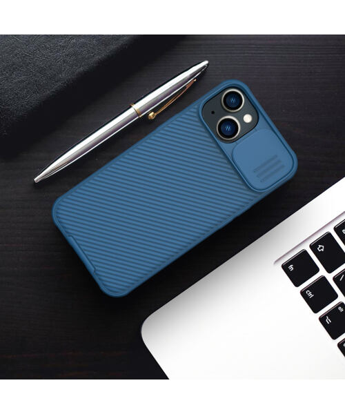 Nillkin CamShield PRO Zadní Kryt pro Apple iPhone 14 Plus Blue