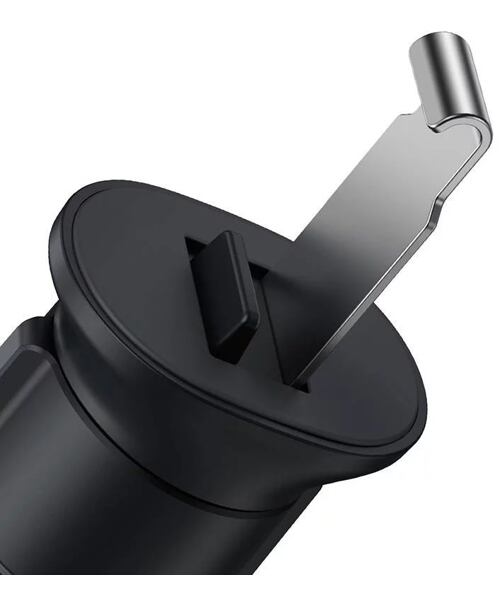 Baseus Univerzální držák do auta Metal Age 2 Gravity s upevněním do ventilační mřížky šedý