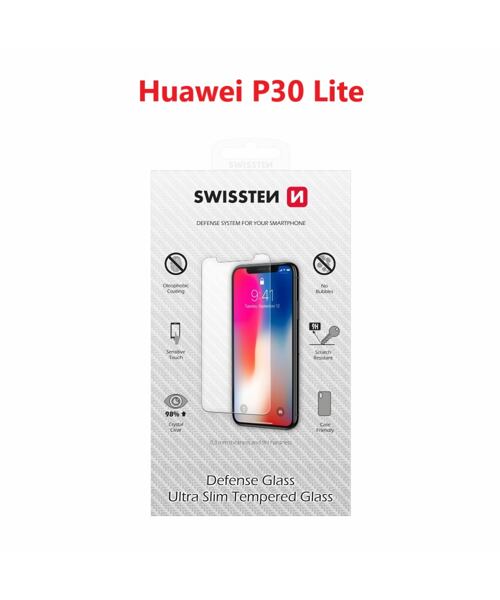 TEMPERED GLASS SWISSTEN FOR HUAWEI P30 LITE RE 2,5D