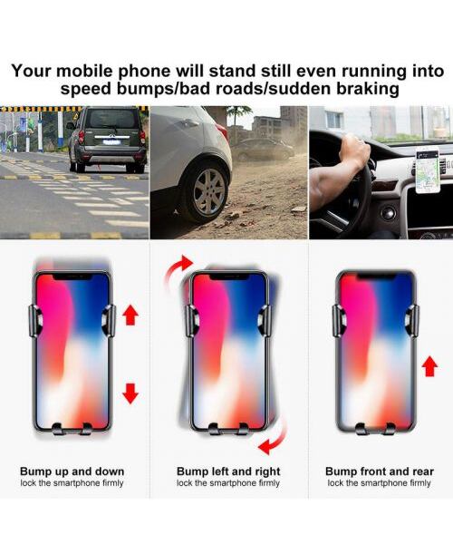 Baseus SUYL-XP01 Osculum Gravity Držák do Auta Black