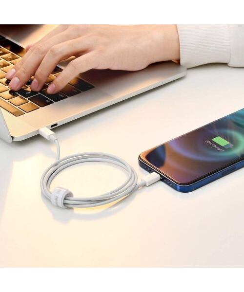 Baseus CALYS-A02 Superior Fast Charging Kabel Lightning 2.4A 1m White