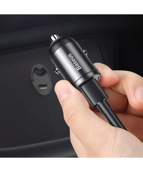 Baseus VCHX-B0G Tiny Star Quick Charge Nabíječka do Auta USB-C 30W Gray