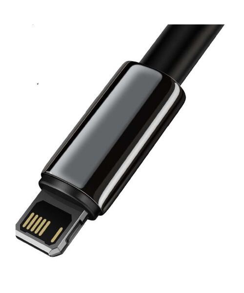 Baseus CALWJ-01 Tungsten Gold Kabel Lightning 2.4A 1m Black