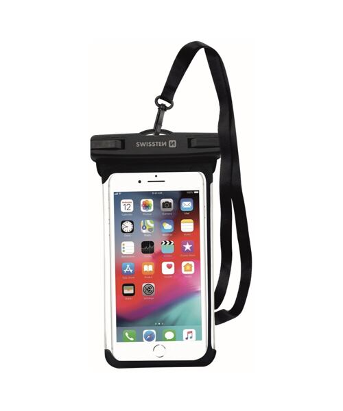 VODOTĚSNÉ POUZDRO SWISSTEN WATERPROOF ČERNÉ