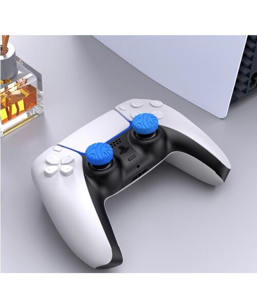 iPega P5029 Silikonové Krytky Ovládacích Páček pro PS5/PS4 4ks Red/Blue