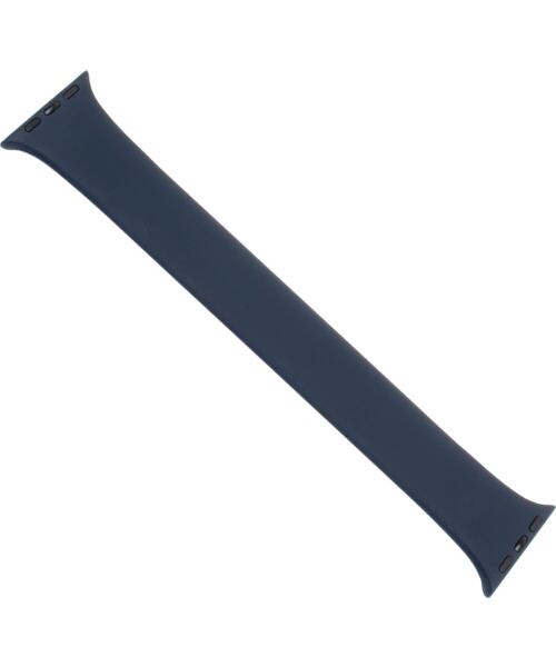 Elastický silikonový řemínek FIXED Silicone Strap pro Apple Watch 42/44/45/46/49mm, velikost S, modr